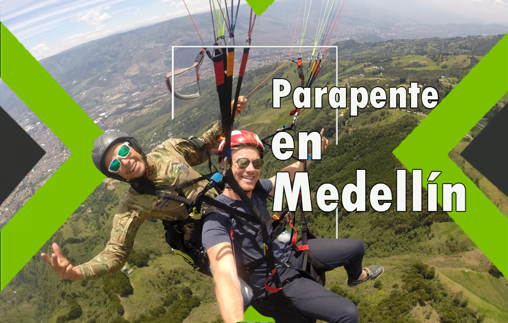 vuelo en parapente en medellín