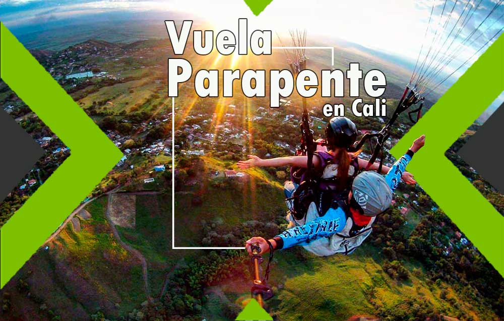 Vuela parapente en Cali