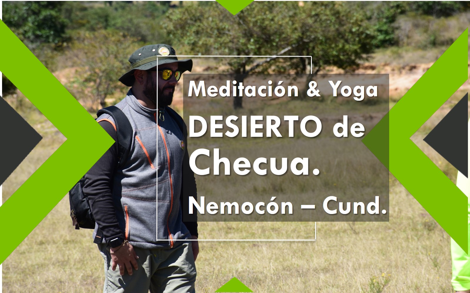 meditación y yoga en el desierto de Checua