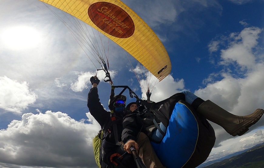 Parapente en la Calera